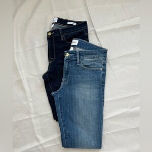 4 pair of jeans frame size 28 and 29 skinny all 4 for $70
